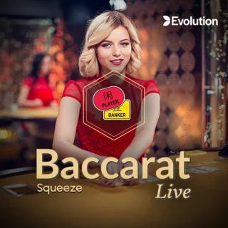 Live Baccarat Squeeze by EVOLUTION