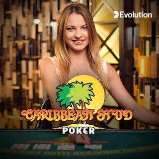 Live Caribbean Stud Poker by EVOLUTION