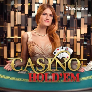 Live Casino Hold'em poker by EVOLUTION