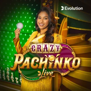 Live Crazy Pachinko game show by EVOLUTION