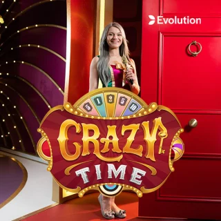 Live Crazy Time A game show by EVOLUTION