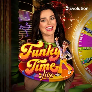 Live Funky Time game show by EVOLUTION