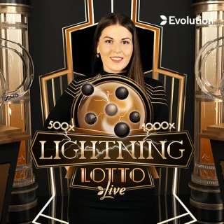 Live Lightning Lotto bingo by EVOLUTION