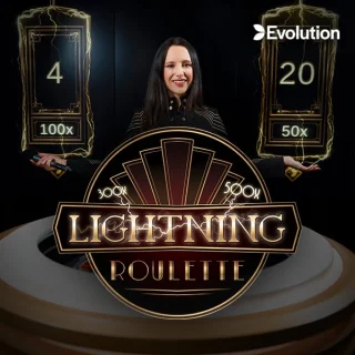 Live Lightning Roulette by EVOLUTION