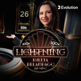 Live Lightning Roulette - Spanish by EVOLUTION