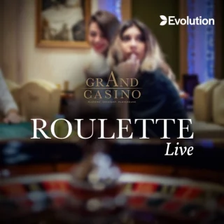 Live Roulette: Grand Casino Roulette Dual Play by EVOLUTION