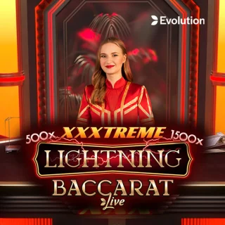 Live XXXtreme Lightning Baccarat by EVOLUTION