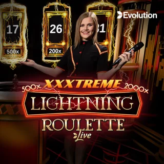 Live XXXtreme Lightning Roulette by EVOLUTION