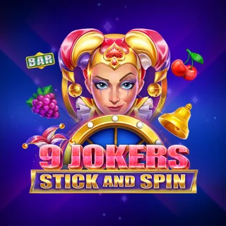 9 Jokers Stick and Spin slot by GAMING CORPS