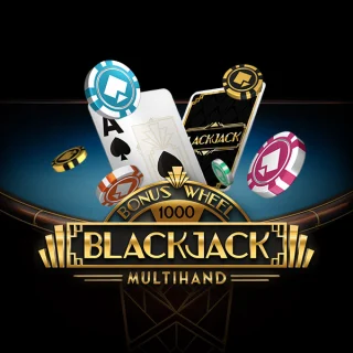 Blackjack Bonus Wheel 1000 by GAMING CORPS