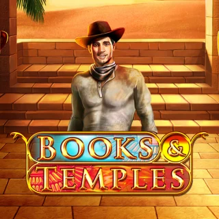 Books & Temples slot by GAMOMAT