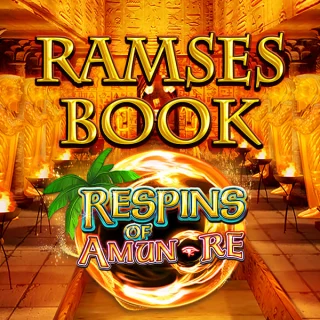 Ramses Book Respins of Amun Re slot by GAMOMAT