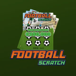 Football Scratch scratch cards by HACKSAW GAMING