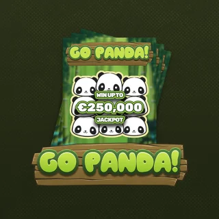 Go Panda scratch cards by HACKSAW GAMING