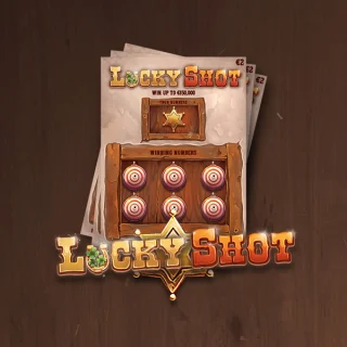 Lucky Shot scratch cards by HACKSAW GAMING