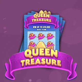 Queen Treasure scratch cards by HACKSAW GAMING