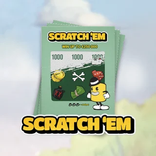 Scratch'em scratch cards by HACKSAW GAMING