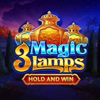 3 Magic Lamps: Hold and Win slot by PLAYSON