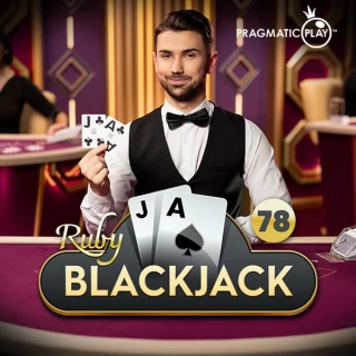 Live Blackjack 78 - Ruby by PRAGMATIC PLAY