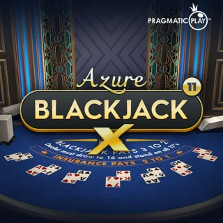 Live Blackjack X - 11 - Azure by PRAGMATIC PLAY