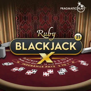 Live Blackjack X - 21 - Ruby by PRAGMATIC PLAY