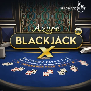 Live Blackjack X - 25 - Azure by PRAGMATIC PLAY