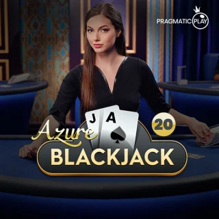 Live Blackjack 20 - Azure by PRAGMATIC PLAY