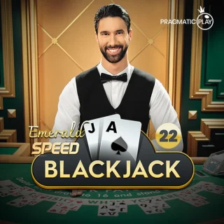 Live Speed Blackjack 22 - Emerald by PRAGMATIC PLAY