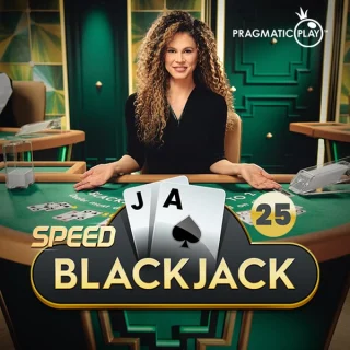 Live Speed Blackjack 25 - Emerald by PRAGMATIC PLAY