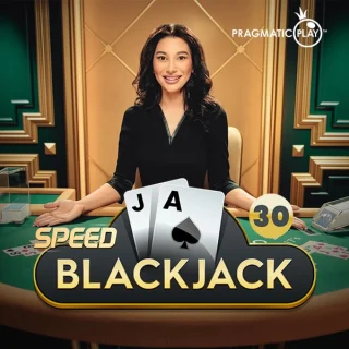 Live Speed Blackjack 30 - Emerald by PRAGMATIC PLAY