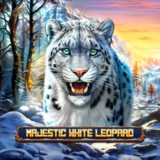 Majestic White Leopard slot by SPINOMENAL