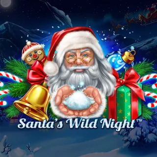 Santas Wild Night jackpot game by SPINOMENAL