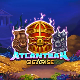 Atlantean Gigarise jackpot game by YGGDRASIL