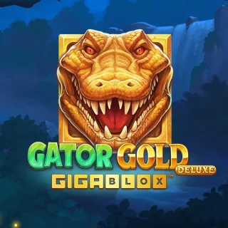 Gator Gold Deluxe Gigablox slot by YGGDRASIL