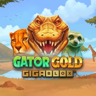 Gator Gold Gigablox slot by YGGDRASIL