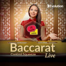 Controllo del Baccarat dal vivo Squeeze